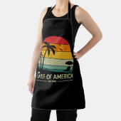 Golf van Amerika Amerikaans patriottisch Schort (Insitu)