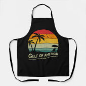 Golf van Amerika Amerikaans patriottisch Schort (Voorkant)