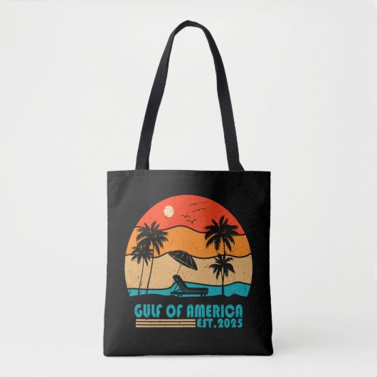 Golf van Amerika  Amerikaans patriottisch Tote Bag (Voorkant)