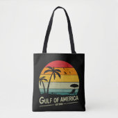 Golf van Amerika  Amerikaans patriottisch Tote Bag (Voorkant)