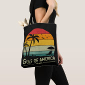 Golf van Amerika  Amerikaans patriottisch Tote Bag
