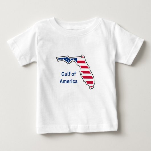 Golf van Amerika Baby Shirt (Voorkant)