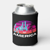 Golf van Amerika Blikhouder Blikjeskoeler (Blikje Voorkant)