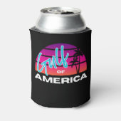 Golf van Amerika Blikhouder Blikjeskoeler (Blikje Achterkant)