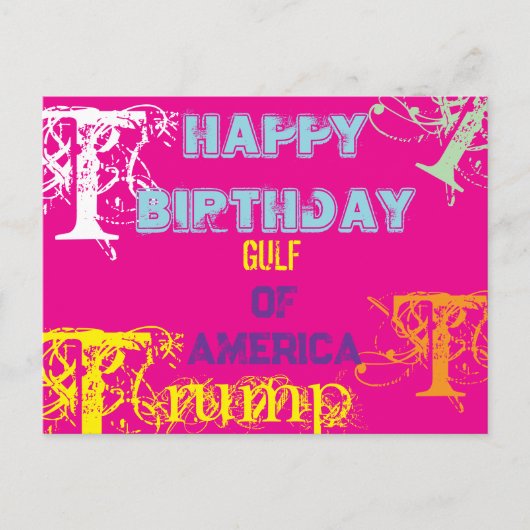 GOLF VAN AMERIKA BRIEFKAART (Voorkant)