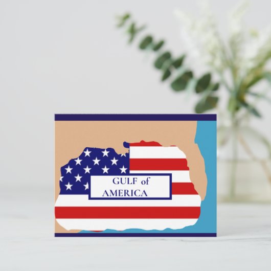GOLF VAN AMERIKA BRIEFKAART (Staand voorkant)
