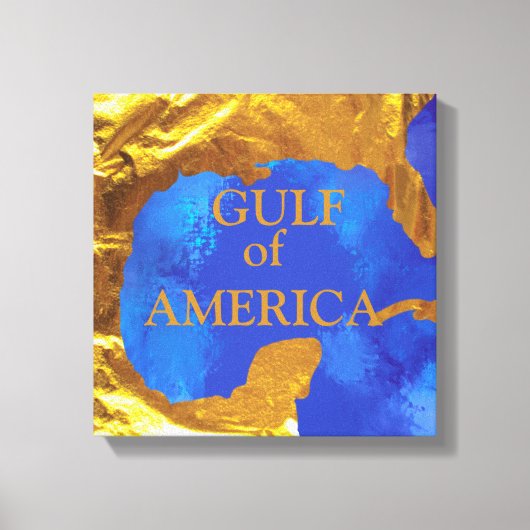 GOLF VAN AMERIKA CANVAS AFDRUK (Voorkant)