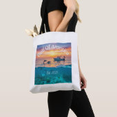 Golf van Amerika Canvas tas- Strandtas Tote Bag (Dichtbij)