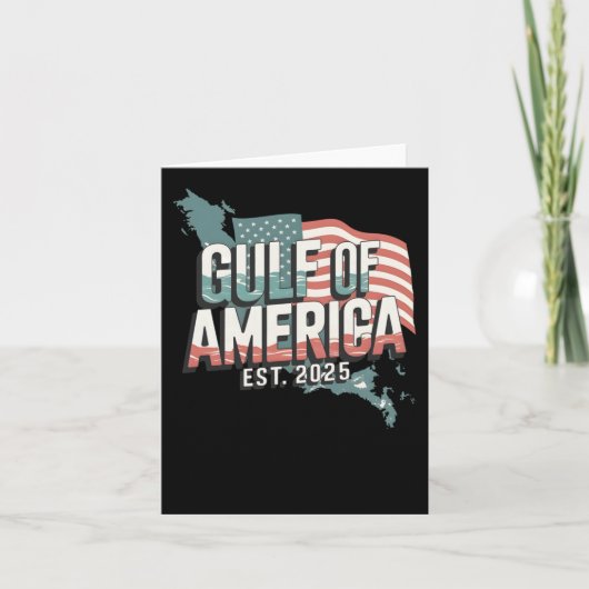 Golf van Amerika EST 2025 1 Kaart (Voorkant)