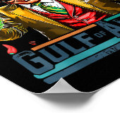 Golf van Amerika EST 2025 Cinco de Mayo Trump G Poster (Hoek)