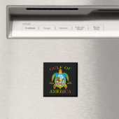 Golf van Amerika EST 2025 Funny Turtle Magneet (Insitu (Vaatwasser))