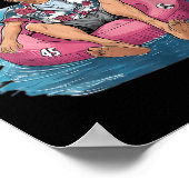 Golf van Amerika Est 2025 Grappig Trump Patriottis Poster (Hoek)