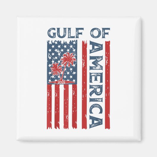 Golf van Amerika EST 2025 Grappige Golf van de VS  Magneet (Voorkant)