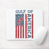 Golf van Amerika EST 2025 Grappige Golf van de VS  Muismat (Met muis)