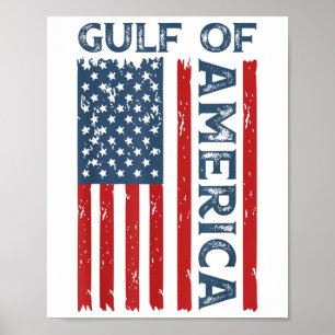 Golf van Amerika EST 2025 Grappige Golf van de VS Poster
