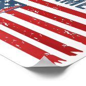 Golf van Amerika EST 2025 Grappige Golf van de VS  Poster (Hoek)