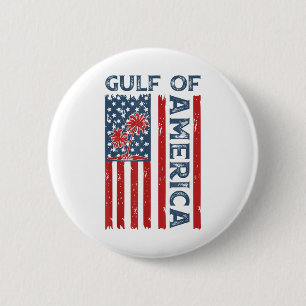 Golf van Amerika EST 2025 Grappige Golf van de VS  Ronde Button 5,7 Cm