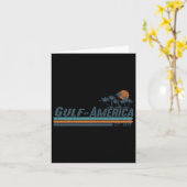 Golf van Amerika EST 2025 Retro Beach 12 Kaart (Gele Bloem)