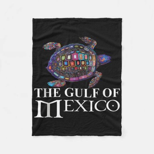 Golf van Amerika EST 2025 Retro Beach _1 Fleece Deken (Voorkant)