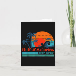 Golf van Amerika EST 2025 Retro  Beach Kaart