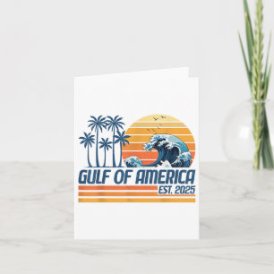 Golf van Amerika EST 2025 Retro  Golf van Kaart