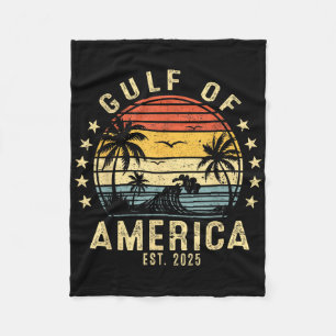 Golf van Amerika EST 2025 Retro Golf voor Fleece Deken