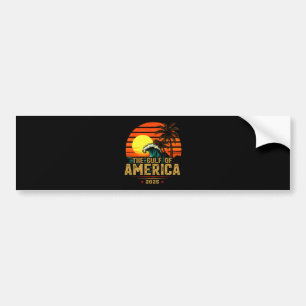 Golf van Amerika Est 2025 Retro Vintage Bumpersticker
