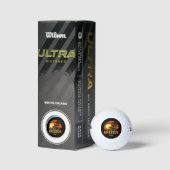 Golf van Amerika Est 2025 Retro Vintage Golfballen (Verpakking)