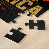Golf van Amerika Est 2025 Retro Vintage Legpuzzel (Zijkant)
