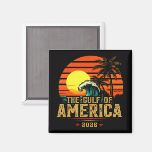 Golf van Amerika Est 2025 Retro Vintage Magneet
