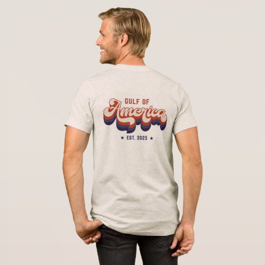 Golf van Amerika Est. T-shirt 2025 (Voorkant)