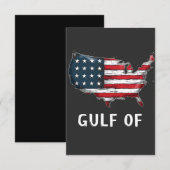 Golf van Amerika Grappig Trump Oost Kostte Mexico Bedankkaart (Voorkant / Achterkant)