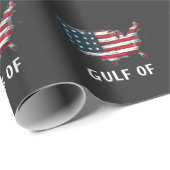 Golf van Amerika Grappig Trump Oost Kostte Mexico Cadeaupapier (Rol Hoek)