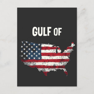 Golf van Amerika Grappig Trump USA Kaart Vlag