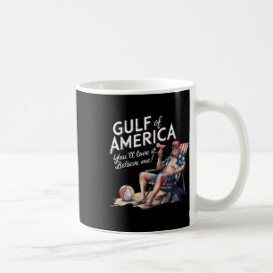 Golf van Amerika Grappig Trump USA Strand Koffiemok
