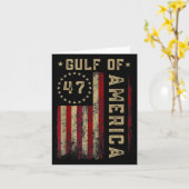 Golf van Amerika Grappig Vlag 2 van de VS Kaart (Gele Bloem)