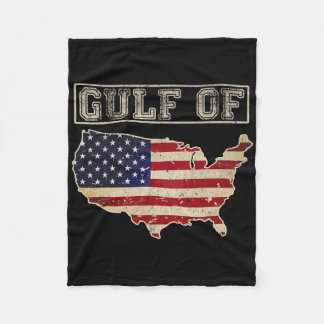 Golf van Amerika Grappig Vlag van de VS 12 Fleece Deken