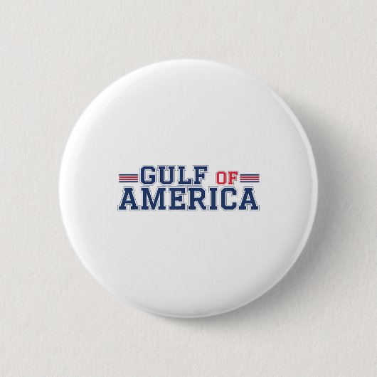 Golf van Amerika Grappige Golf van Mexico 4 juli Ronde Button 5,7 Cm (Voorkant)