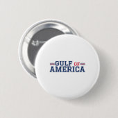 Golf van Amerika Grappige Golf van Mexico 4 juli Ronde Button 5,7 Cm (Voorkant /achterkant)