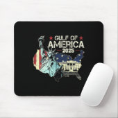 Golf van Amerika Grappige Golf van Mexico Vlag van Muismat (Met muis)