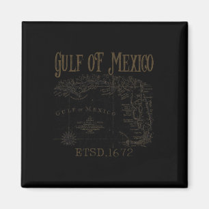 Golf van Amerika Grappige Golf van Mexico vlagkaar Magneet