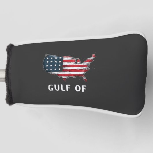 Golf van Amerika Grappige Trump Oostkust Mexico  Golfheadcover (Voorkant)