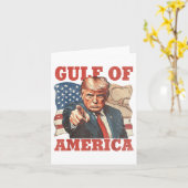 Golf van Amerika Grappige vlag van de VS Kaart (Gele Bloem)