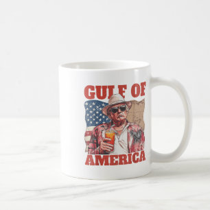 Golf van Amerika Grappige vlag van de VS Koffiemok