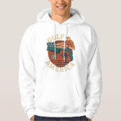 Golf van Amerika Hoodie (Voorkant)