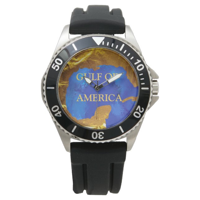 Golf van Amerika Horloge (Voorkant)