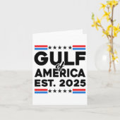 Golf van Amerika Kaart (Gele Bloem)