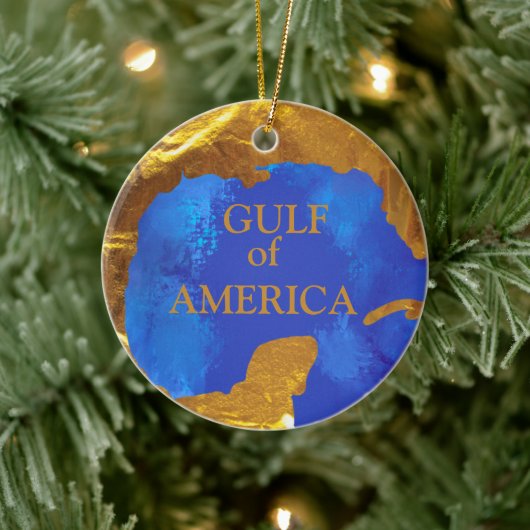 GOLF VAN AMERIKA KERAMISCH ORNAMENT (Boom)