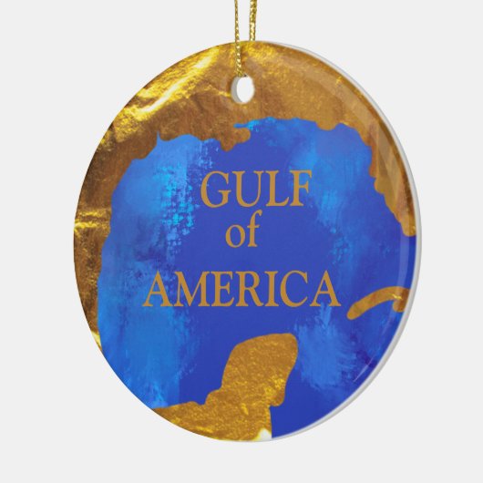 GOLF VAN AMERIKA KERAMISCH ORNAMENT (Links)