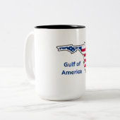 Golf van Amerika Koffie Mok (Voorkant links)